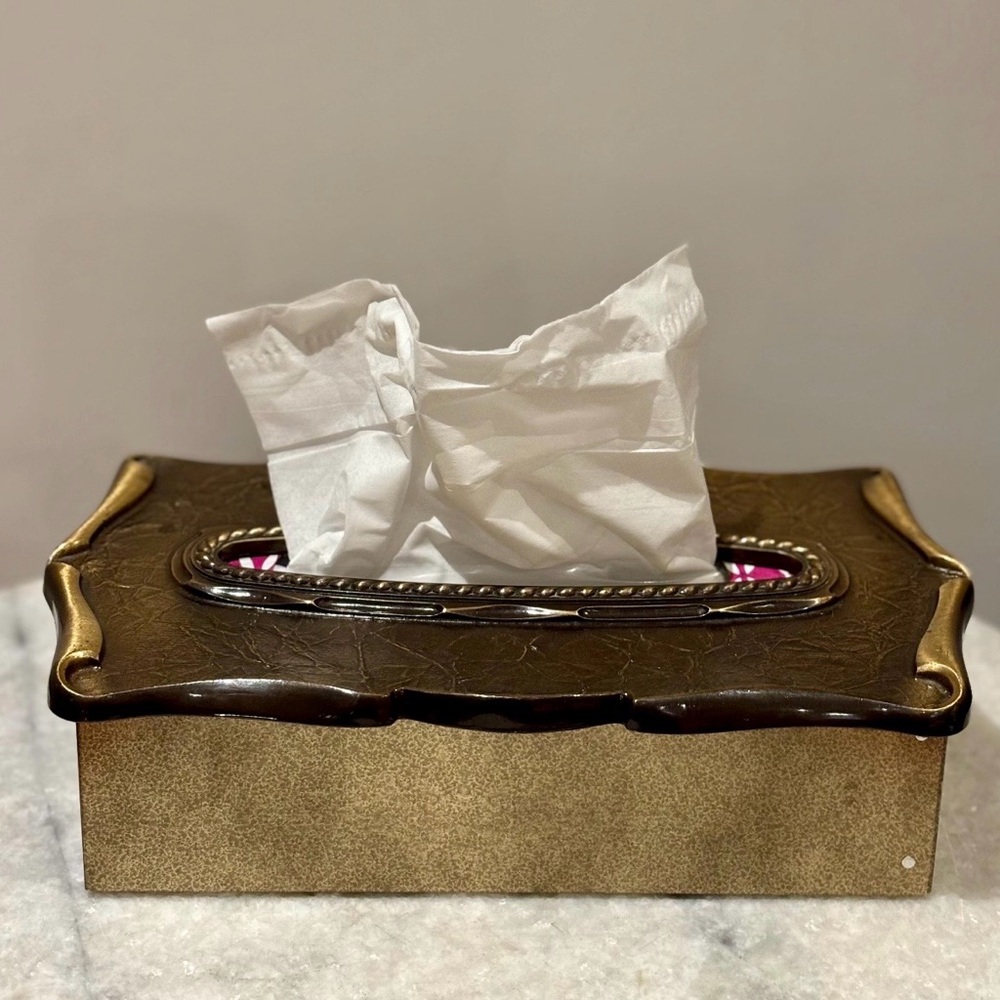 Amerock 70’s Tissue Box Holder